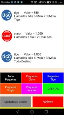 AppRecargas android App screenshot 3